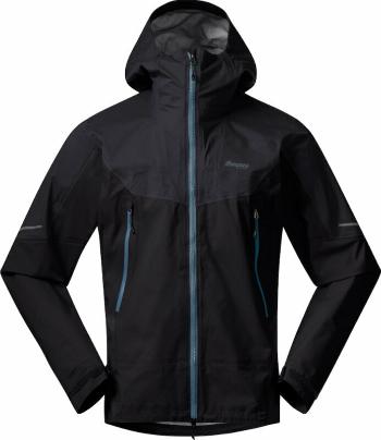 Bergans Senja 3L Jacket Black/Dark Shadow Grey/Orion Blue XL