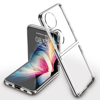 GKK PHANTOM Ochranný obal Huawei P50 Pocket strieborný