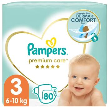 Pampers Premium Care S3, 6-10kg 80 ks