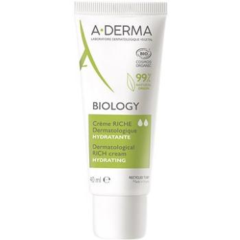 A-DERMA BIOLOGY Dermatologický výživný hydratačný krém 40 ml (3282770146615)