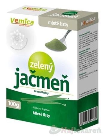 Vemica Zelený jačmeň mleté listy prášok 100 g