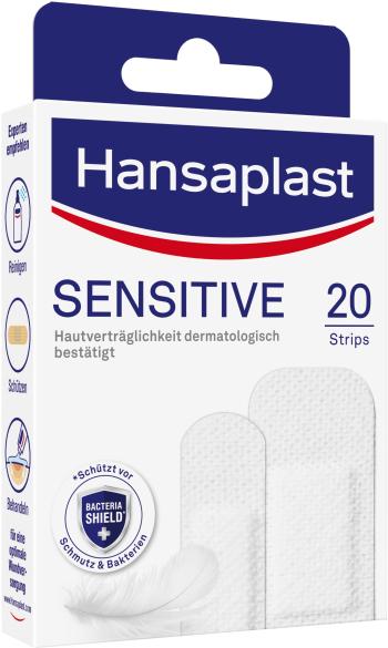 Hansaplast Sensitive náplasť, 20 ks