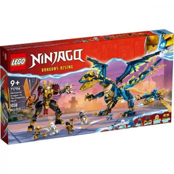 LEGO NINJAGO ZIVELNY DRAK PROTI ROBOTOVI CISAROVNEJ /71796/