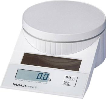 Maul MAULtronic S 5000 1515002 váha na listy  Max. váživosť 5 kg Rozlíšenie 2 g, 5 g  biela