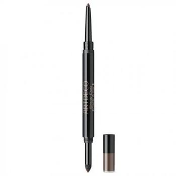 Artdeco Duo ceruzka na obočie s penovým aplikátorom Brow Duo (Powder & Liner) 12 Ebony