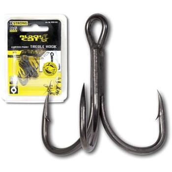 Black Cat Curved Point Treble Hook DG Veľkosť 1 5 ks (4029569233434)