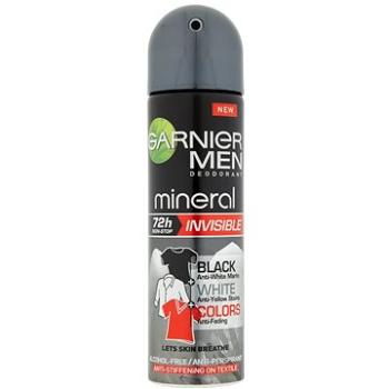 GARNIER Men Mineral Invisible Black and White Colors Sprej Antiperspirant 150 ml (3600541151543)