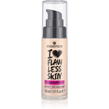 essence I LOVE FLAWLESS SKIN krycí make-up s matným efektom odtieň 10 30 ml