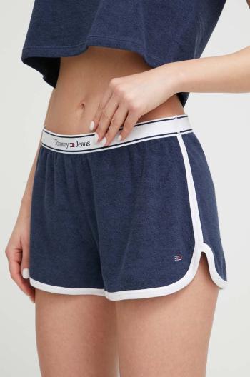 Plážové šortky Tommy Jeans tmavomodrá farba