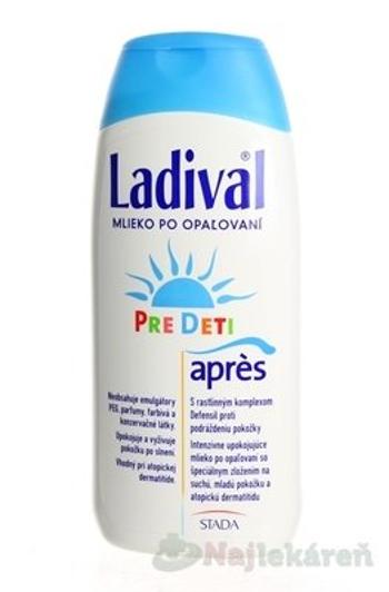 Ladival pre deti mlieko po opaľovaní 200 ml