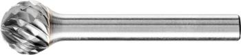 PFERD 21001008 frézovacie kolík tvrdokov guľa 12 mm Dĺžka 51 mm Vonkajší Ø 12 mm Pracovná dĺžka 10 mm Ø hriadeľa 6 mm 1
