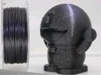 GEMBIRD 3D filament, PLA, 1,75mm, 1000g, 3DP-PLA-MX3-01-GBK,  "three galaxy" čierna