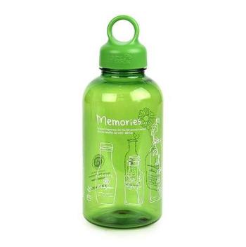 LOCKNLOCK Fľaša na vodu &quot;Bisfree loop&quot;, 530 ml, zelená