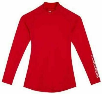 J.Lindeberg Asa Soft Compression Top Fiery Red M