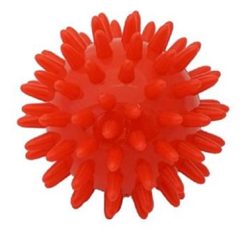 Kine-MAX Pro-Hedgehog Massage Ball – červená (8592822000594)