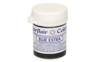 Modrá pastová farba extra koncentrovaná Blue extra 42 g - Sugarflair Colours