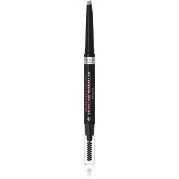 L’Oréal Paris Infaillible 24h Filling Triangular Pencil precízna ceruzka na obočie vodeodolná odtieň 06 Dark Blonde 1 ml