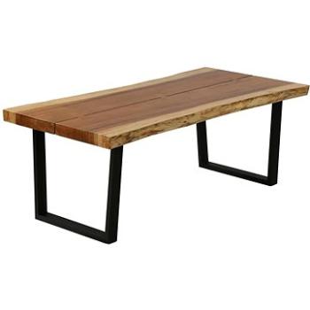 SHUMEE Konferenčný stolík masívne drevo suar 102 × 54 × 41 cm, 337988
