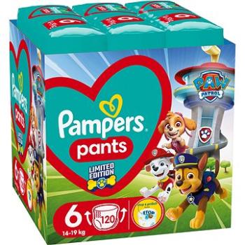 PAMPERS Active Baby Pants Paw Patrol veľkosť 6 (120 ks) (BABY21154s2)