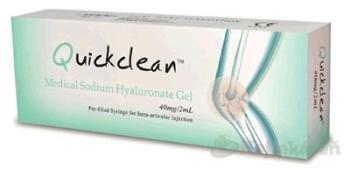 Quickclean 40 mg/2 ml gél s hyaluronátom sodným na osteoartrózy kĺbov 2 ml