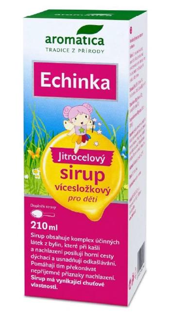 Aromatica ECHINKA Skorocelový sirup pre deti viaczložkový 210 ml