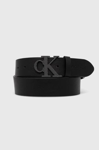 Opasok Calvin Klein Jeans dámsky, čierna farba
