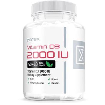 Zerex Vitamín D 2000 IU, 60 tabliet (8588007981697)