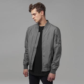 Urban Classics Light Bomber Jacket darkgrey - S