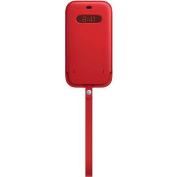 Apple iPhone 12 Pro Max Kožený návlek s MagSafe (PRODUCT) RED (MHYJ3ZM/A)