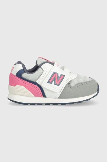 Detské tenisky New Balance 996 šedá farba