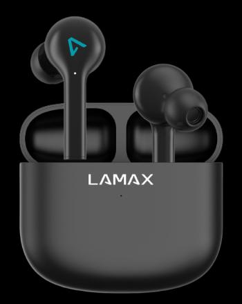 Lamax Bezdrôtové Bluetooth 5.0 TWS slúchadlá Trims1 Black