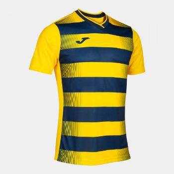 EUROPA V SHORT SLEEVE T-SHIRT YELLOW NAVY S