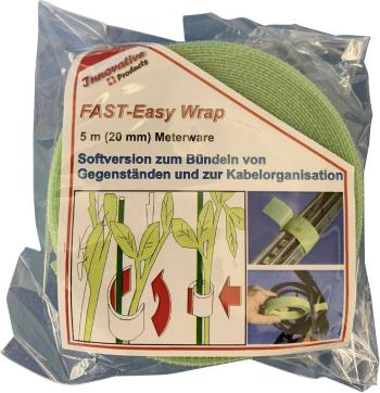 FASTECH® 704-322-Bag pásik so suchým zipsom na rastliny a záhradu háčiková a flaušová časť (d x š) 5000 mm x 20 mm zelen