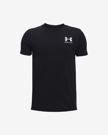 Under Armour Sportstyle Left Chest Tričko detské Čierna