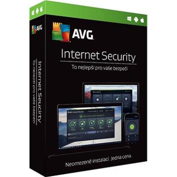 AVG Internet Security for Windows Multi-Device (elektronická licencia)