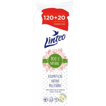 Linteo Natural Cotton Pads vatové tampóny 140 ml