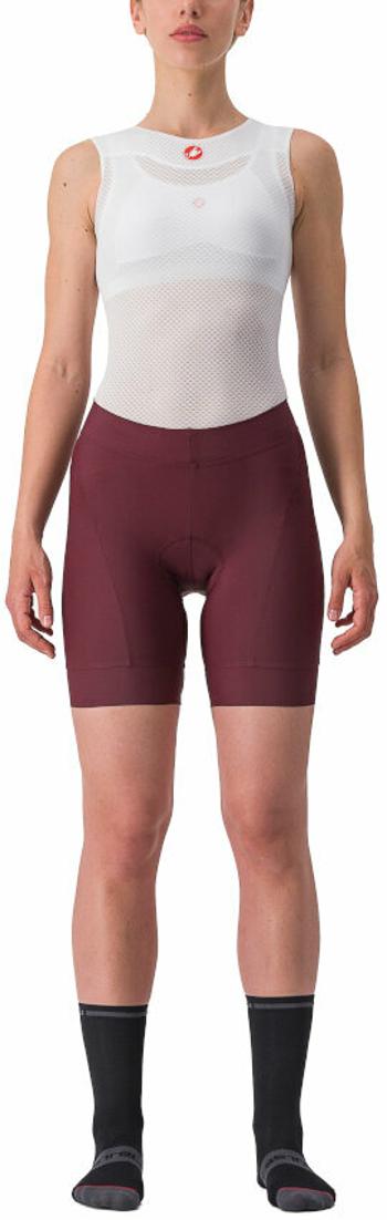 Castelli Prima W Short Deep Bordeaux/Persian Red M