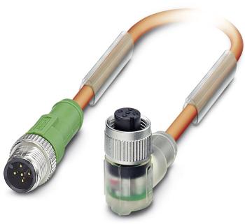 Sensor/Actuator cable SAC-5P-M12MS/ 1,0-PUR/M12FR3LVW 1693953 Phoenix Contact