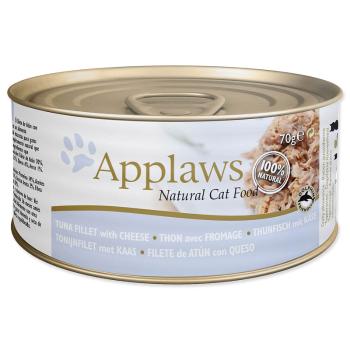 Konzerva APPLAWS Cat Tuna Fillet & Cheese 70 g