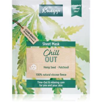 Kneipp Chill Out upokojujúca plátienková maska 1 ks