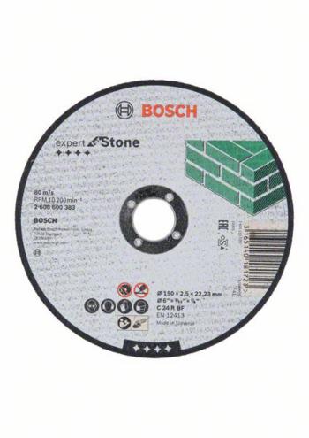 Bosch Accessories 2608600383 2608600383 rezný kotúč rovný  150 mm 22.23 mm 1 ks