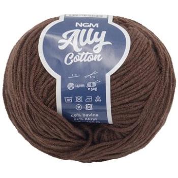 Ally cotton 50 g – 059 tmavo hnedá (6815)