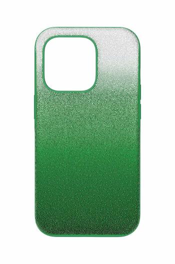 Puzdro na mobil Swarovski 5650677 HIGH 14 PRO zelená farba