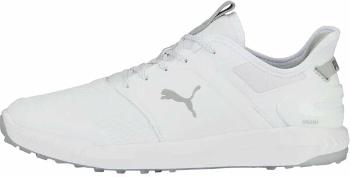 Puma Ignite Elevate Mens Golf Shoes White/Puma Silver 46