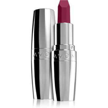 Avon Matte Legend matný rúž s hydratačným účinkom odtieň Crave 3.6 g