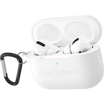 AlzaGuard Skinny Silicone Case na Airpods Pro 2022 biele (AGD-ACSS4W)