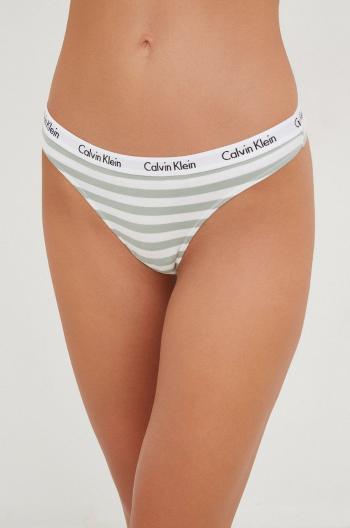 Tangá Calvin Klein Underwear tyrkysová farba,