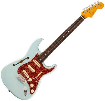 Fender FSR American Professional II Stratocaster Thinline RW Transparent Daphne Blue Elektrická gitara