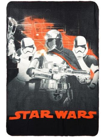 Star wars čierna fleecová deka vel. univerzální