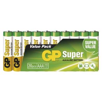 EMOS GP ALKALICKA BATERIA SUPER AAA (LR03) 20SH